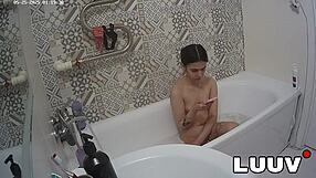 i love filming my real late-night bath just for you luuv vilika reality show