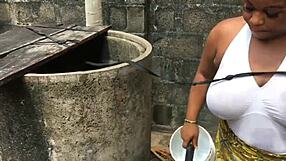 Raw Outdoor Gangbang Banging Fat BBW Bitch Alpha Baddie Ass Boobs Tits