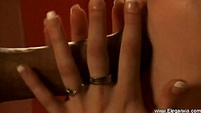 Asian lovers share erotic sensual intimate moments