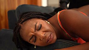 Fat Ebony Assistant Assfucked At Office