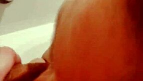 bbw slut wife suckin big cock fresh out the shower natural tits blowjob whore oral