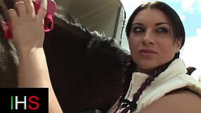 Brunette Teen Shaved Pussy Swells From Monster Cock Missionary Pounding