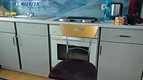 sexydea teases with amateur brunette toy play on live webcam show