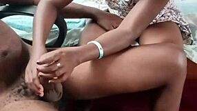 Big Daddy's Hairy Black Cock Pounds College Wife's Pussy Hard in Bedroom