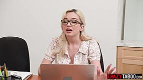 petite blonde lexi lore ready for rough double penetration gangbang pounding?