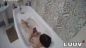 i love filming my real late-night bath just for you luuv vilika reality show