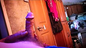 Amateur Homemade Solo Cock Masturbation Demonstration Close Up Techniques