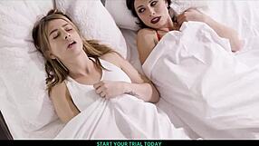 damn busty lesbian babe dives tongue deep into my wet pussy licking tits face sitting wild!!