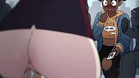 Three Big Titted Babes Suck Group Cocks in Wild Subway Threesome Orgy!