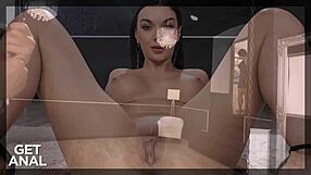 Cum hungry teen takes monster cock anal deepthroat face fucking rough ride