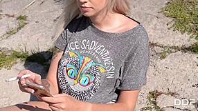 arteya bounces curvy blonde ass riding rough until multiple orgasms