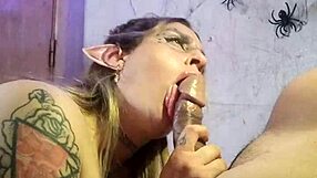 halloween elf, you love watching me deepthroat black dick right?