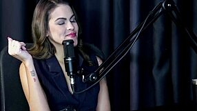 Hey, wanna see Safada's hot blowjob and her sucking Bia Hot's tits in sheer red lingerie with Kamilla Werneck?