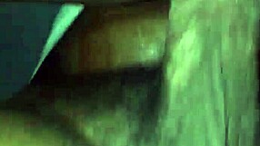 Fat Ebony BBW Spreads Thick Thighs for Closeup Pussy Tease