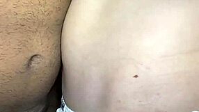 Crossdresser breaks under big black cock domination spanking