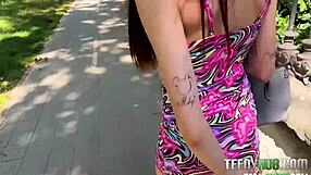 hey that park girl macarena lewis gets fucked hard by don mulatito in barcelona