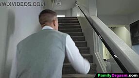 yo, these stepsisters with small tits swap stepbrothers after school for hardcore orgy riding and kissing