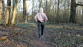 red milf aunt sneaks forest blowjob cheating on clueless husband