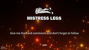 My Cute Feet in Nude Pantyhose Tease and Rub on Autumn River Bank Close Up