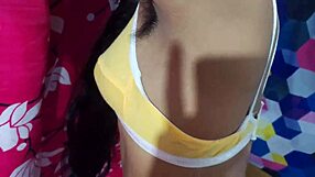 desi indian housewife's leaked homemade passion with husband