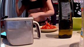 damn this shaved japanese milf takes creampie after creampie... part 3