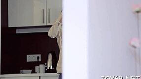 barely legal teen spreads legs wide for dildo fingering solo