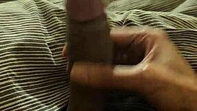 rishi bhardwaja strokes his huge monster cock begging you to play with it now!