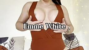 whoa latest sex machine rides with guided jerk off in gym lingerie and glasses