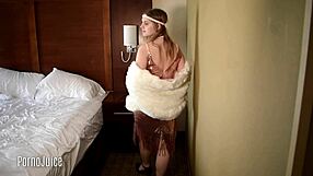 Watch Me as 1920s Flapper Suck Black Dick Backstage!