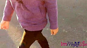 i ripped her wedgie pants in public immeganlive