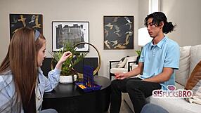 stepsis joins from bet straight to bed for pov pussy fucking