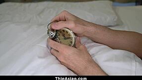 dude that pervert scientist freezes time to pound this tight asian teen's pussy