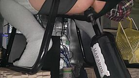 Slimy Chastity Anal Assfucking Double Penetration Extreme Insertion