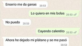 girlfriend teases with banana heat part 4