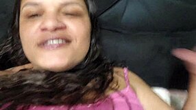 Paty Bumbum Drips Saliva All Over Her Tight Pink Pajamas Seductively