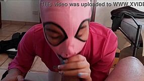 Milf blowjob pantyhose heels huge cum mouthful