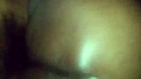 big ebony milf ass bounces riding black cock then pounded hardcore homemade