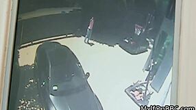 Holy Shit Big Black Cock Destroys Curvy Redhead Housewife's Throat And Tits!