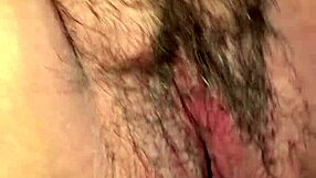 I pound this fat bbw milf neighbor's dripping red hairy pussy until cum floods her big lips.
