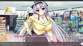 In real hentai DT part 10 Ena route 6 big cocks cum on tits