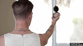 big titted asian shemale milf owns pathetic sub