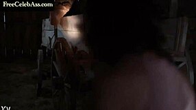 Masked mariah bonner sneaks barn fuck in mask maker thrill