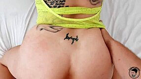 Tattooed Milf's Hardcore Pounding Ends in Facial and Rimjob