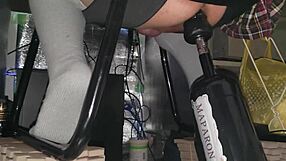 Slimy Chastity Anal Assfucking Double Penetration Extreme Insertion