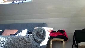 sexydea teases with amateur brunette toy play on live webcam show