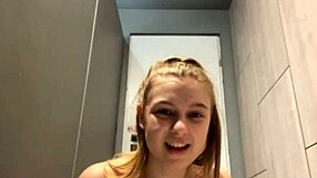 Teen 18+ BBW takes extreme double penetration from monster cocks in public gym hardcore session