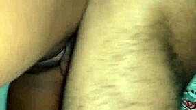 Brunette Latina Stepsister Bent Over for Hard Interracial Doggystyle Creampie