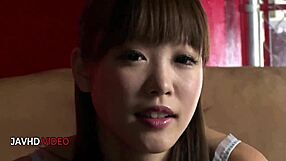 Momoka Rin Toys Tight Pussy Then Sucks Cock for Asian Facial Cumshot