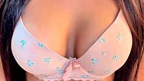 She just turned 19 and masturbates pussy to intense orgasm with red rose nearby