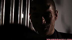 devilish goth punk pierced cunt drilled monster cock cumshot